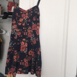 Floral mini dress